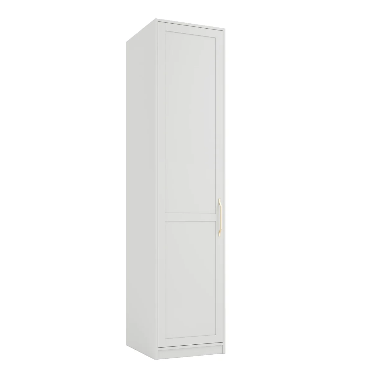 HO+ME Austen 1 Door Wardrobe In White