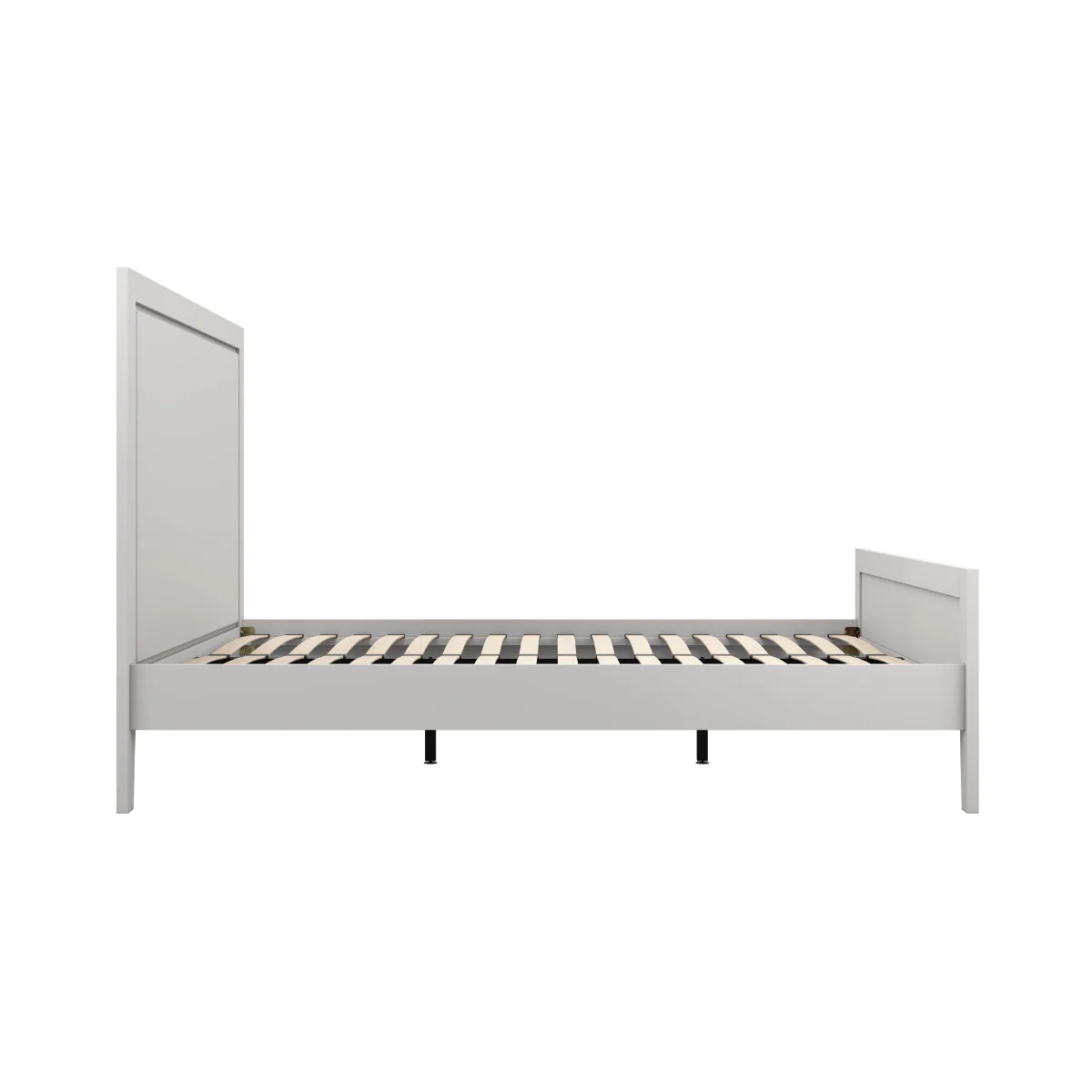 HO+ME Bay King Size Bed In Grey - Image 4