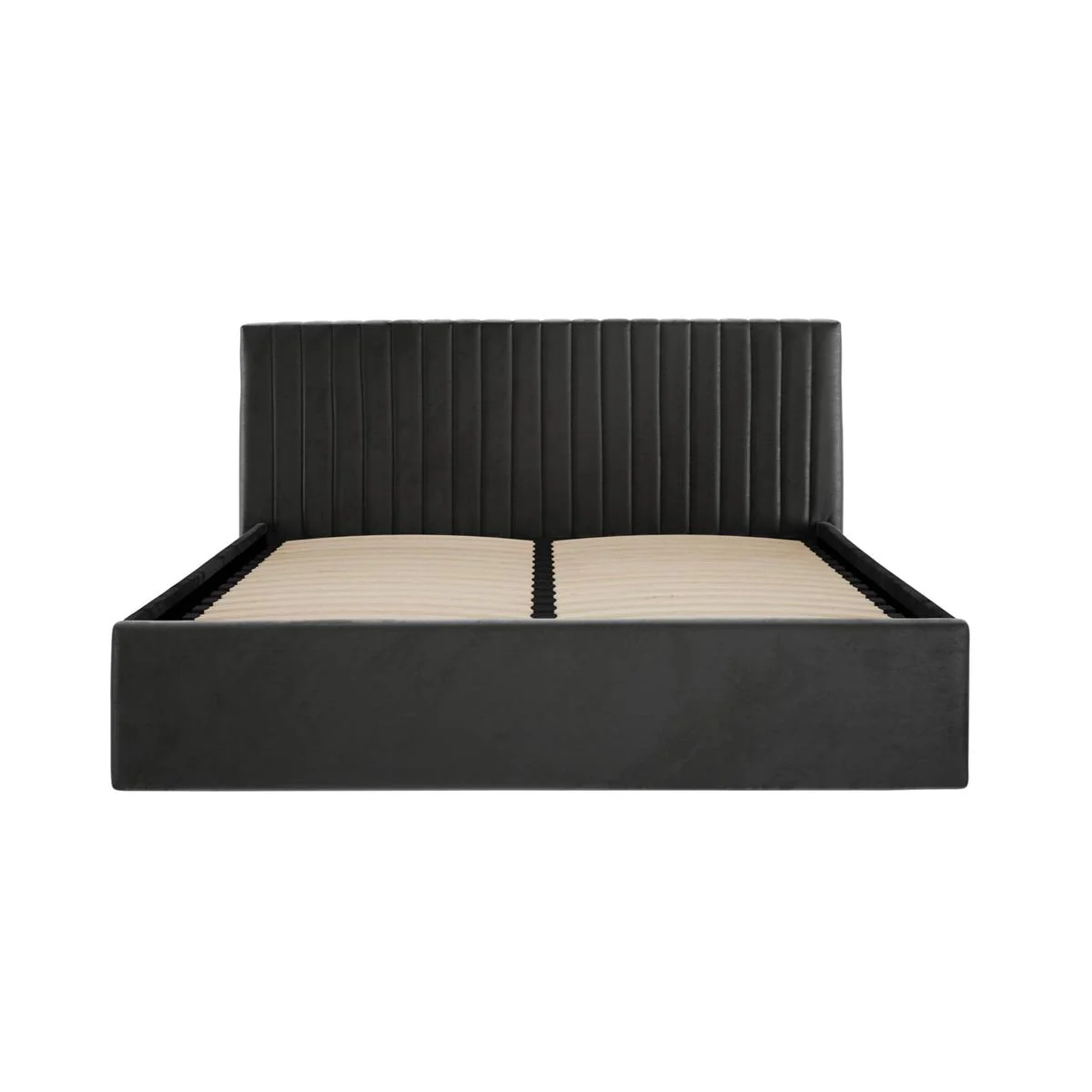 HO+ME Berkeley Ottoman Double Bed In Black
