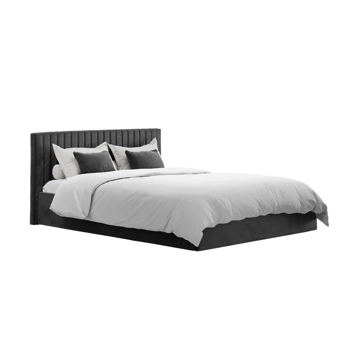 HO+ME Berkeley Ottoman King Size Bed In Black - Image 2