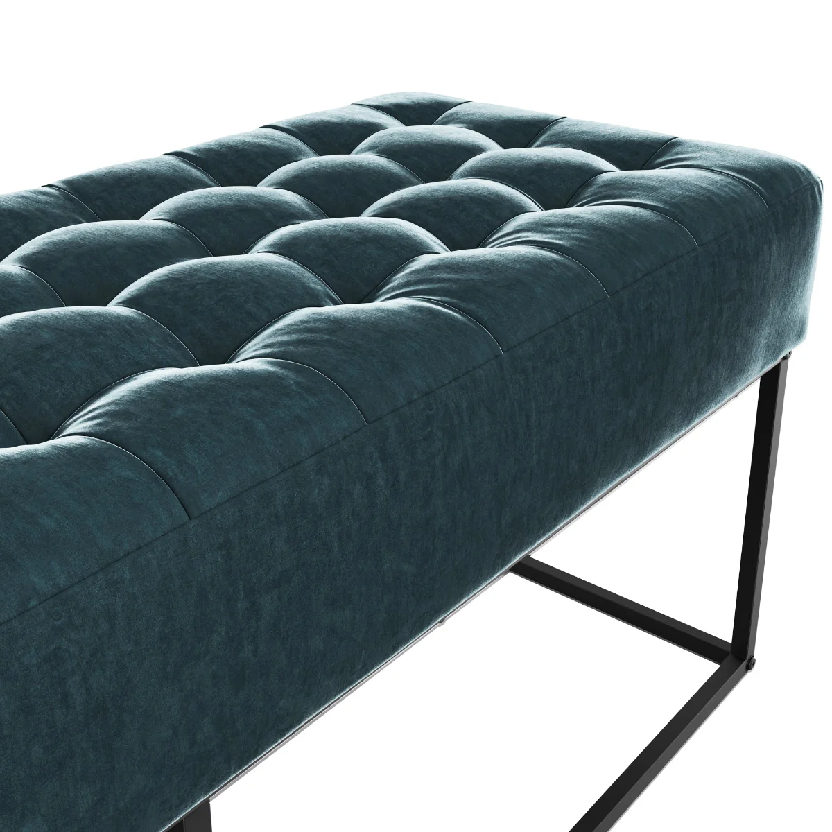 HO+ME Boden Dining Bench In Yale Blue - Image 4