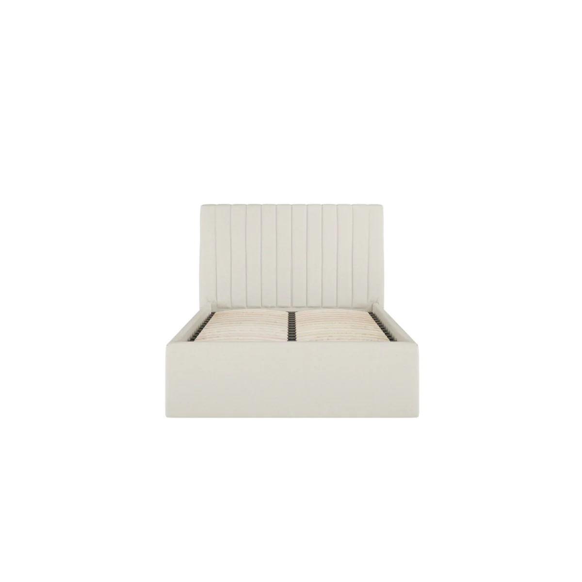 HO+ME Berlin Tall Ottoman Single Bed In Milk