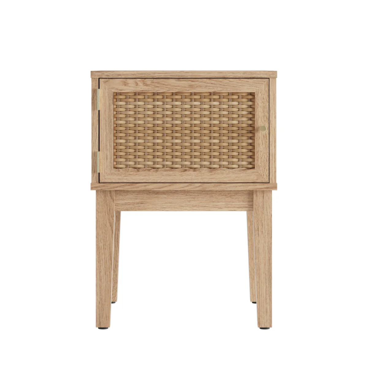 HO+ME Bordeaux Bedside Table In Oak - Image 2