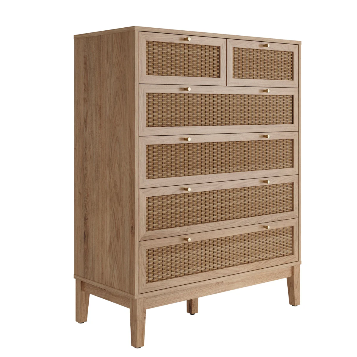 HO+ME Bordeaux Chest Of Drawers In Oak