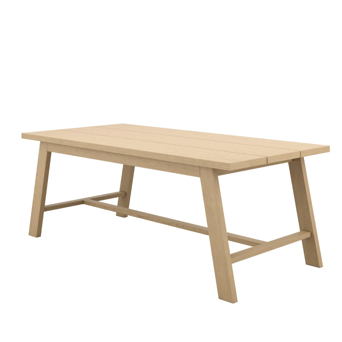 HO+ME Bourton Dining Table In Latte
