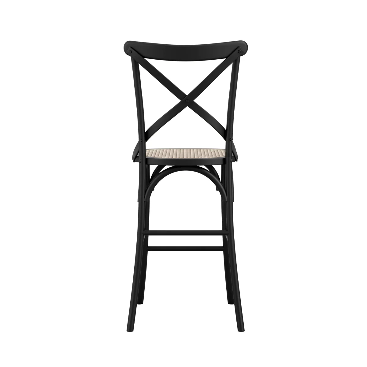 HO+ME Fitzroy Crossback Counter Stool In Black - Image 4