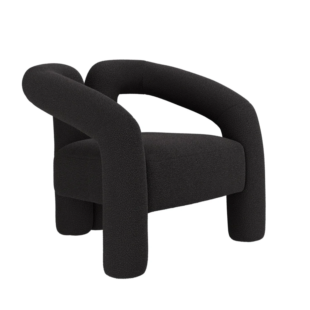 HO+ME Frai Occasional Chair In Black