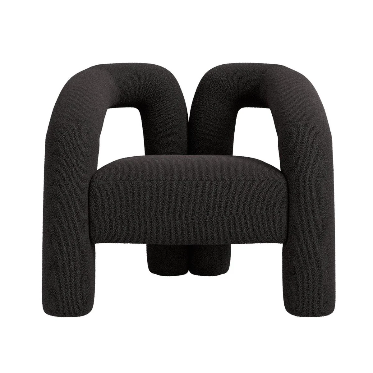 HO+ME Frai Occasional Chair In Black - Image 2