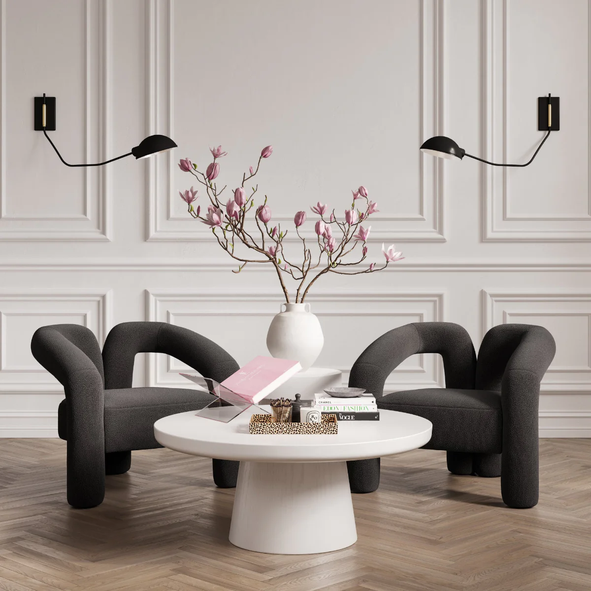 HO+ME Frai Occasional Chair In Black - Image 5