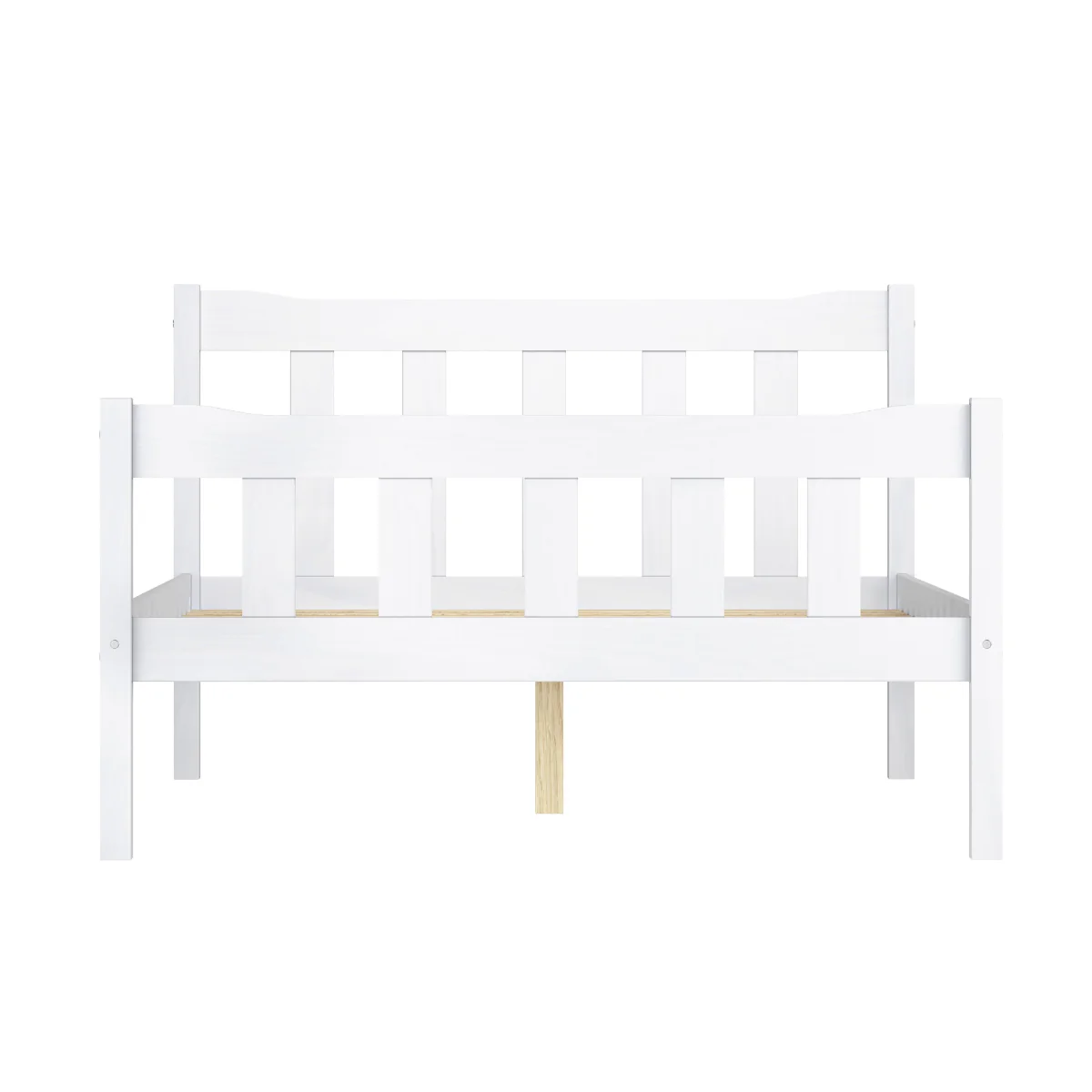 HO+ME Havana Double Bed In Washed White - Image 3