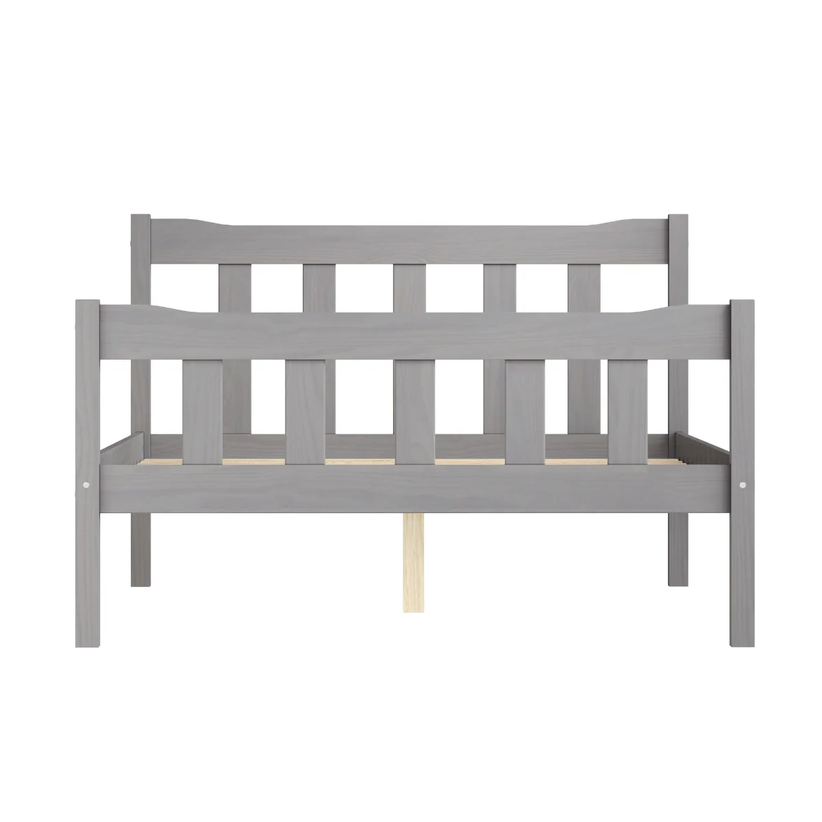 HO+ME Havana King Size Bed In Washed Grey - Image 3