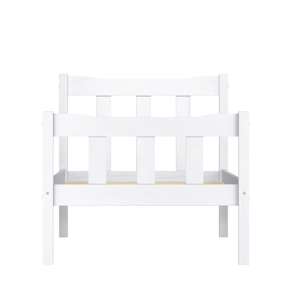 HO+ME Havana Single Bed In Washed White