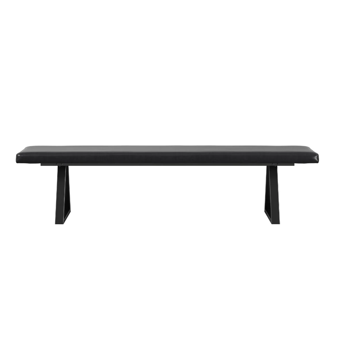 HO+ME Hyde Dining Bench In Black - Image 2