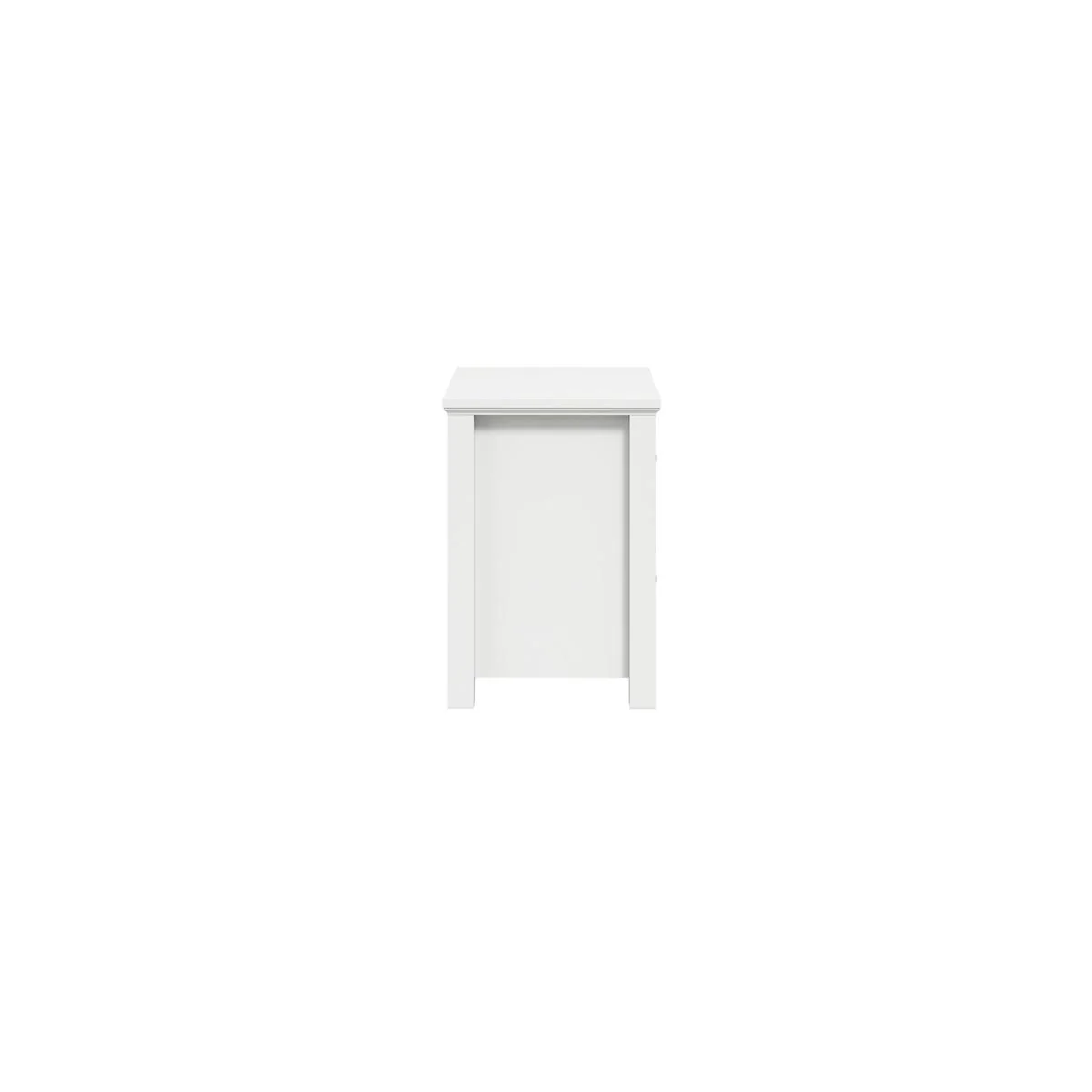 HO+ME Kernow Bedside Table In White - Image 4