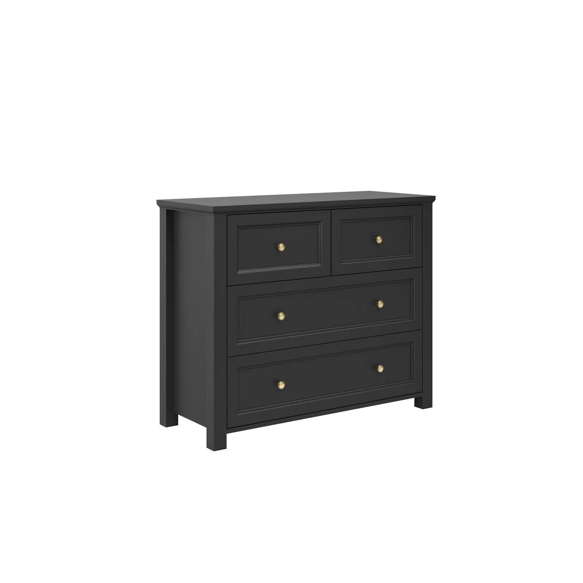 HO+ME Kernow Chest Of Drawers In Black - Image 3