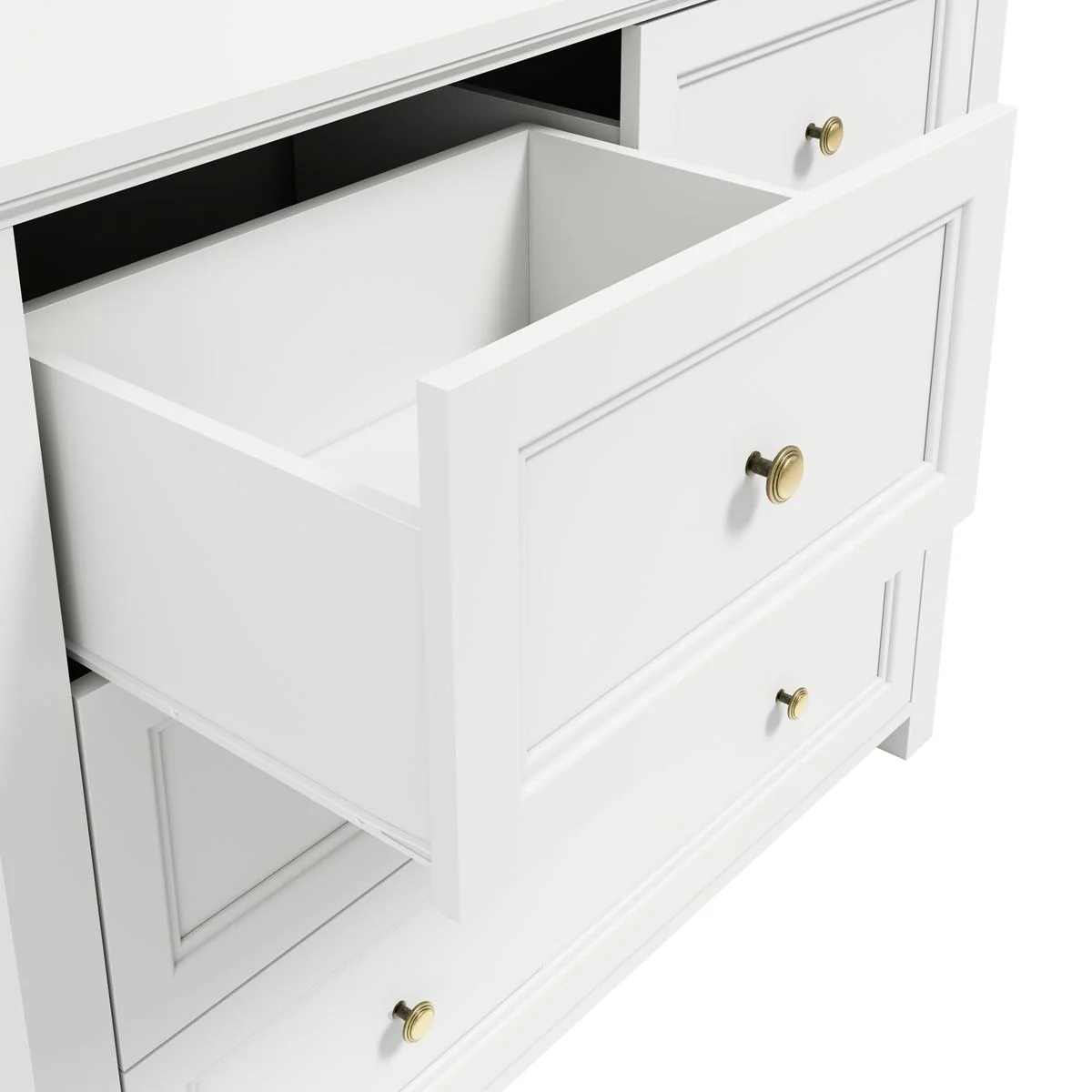 HO+ME Kernow Chest Of Drawers In White - Image 5