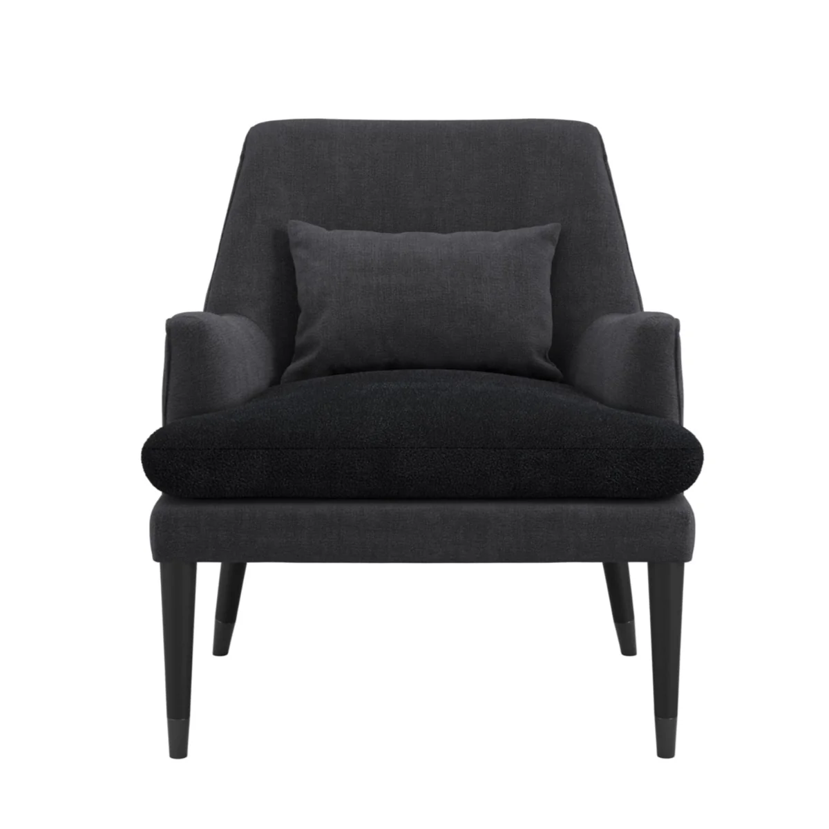 HO+ME Montana Armchair In Anthracite Grey - Image 2