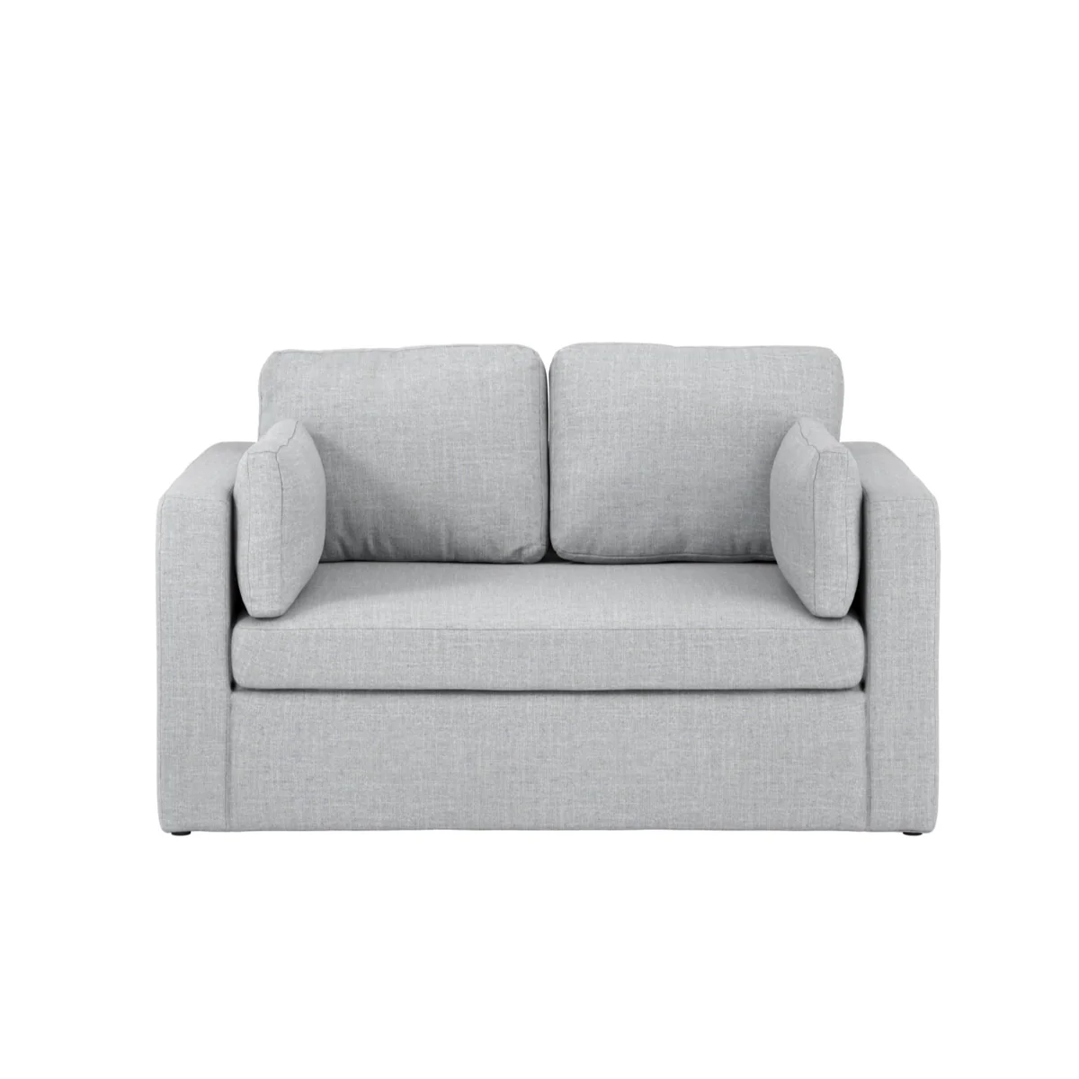 HO+ME Newport 2 Seater Sofa In Light Grey - Image 2