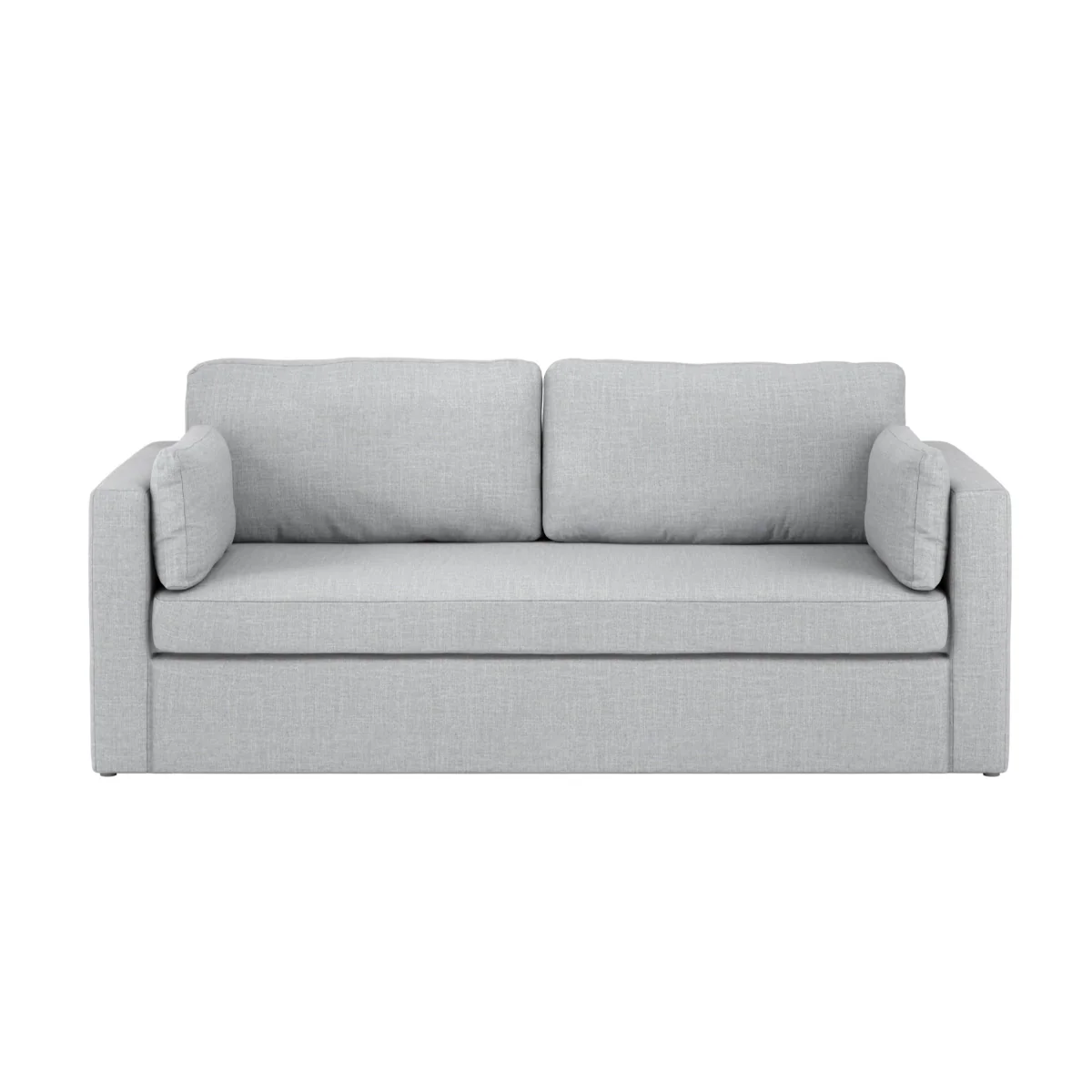 HO+ME Newport 3 Seater Sofa In Light Grey - Image 2