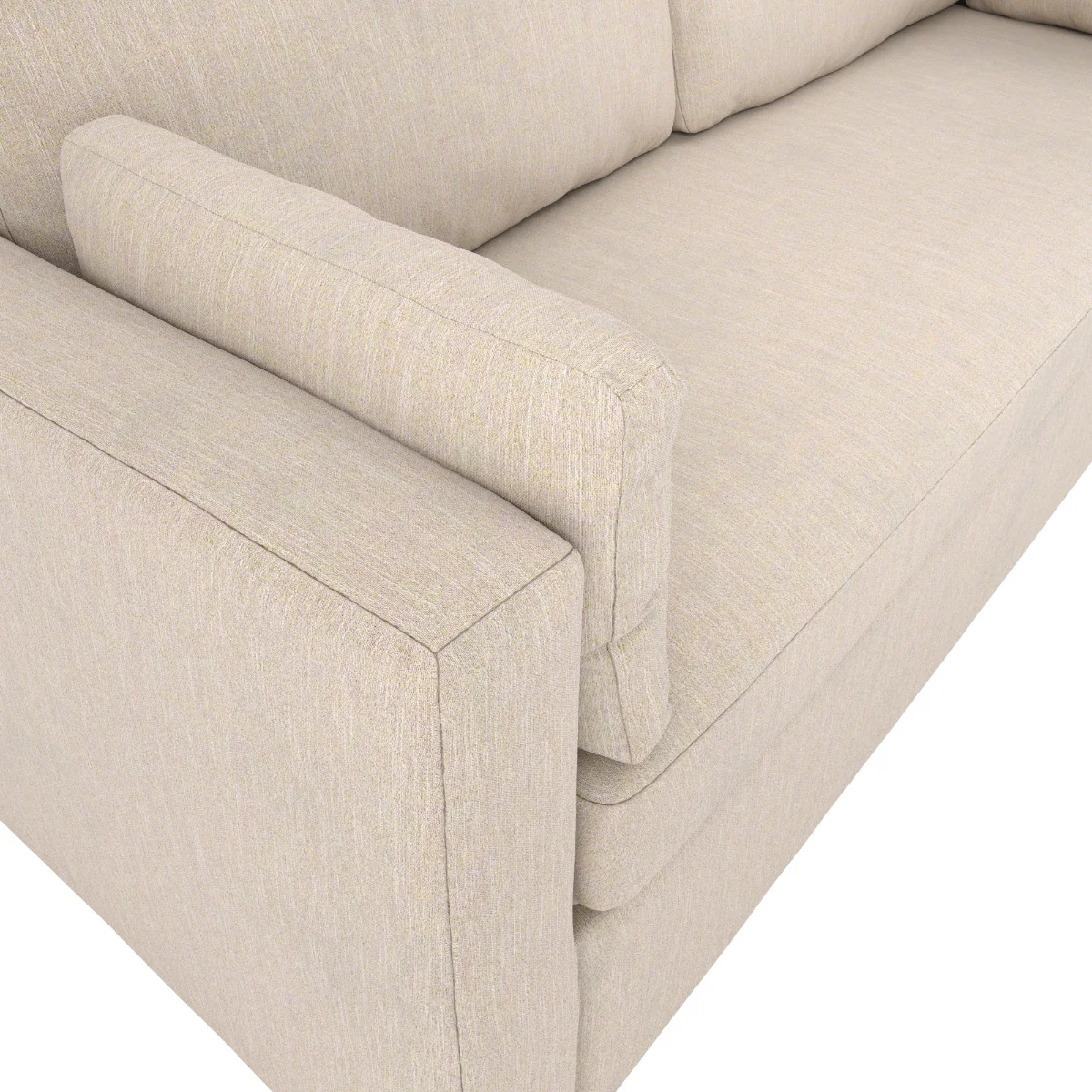 HO+ME Newport 3 Seater Sofa In Stone - Image 5