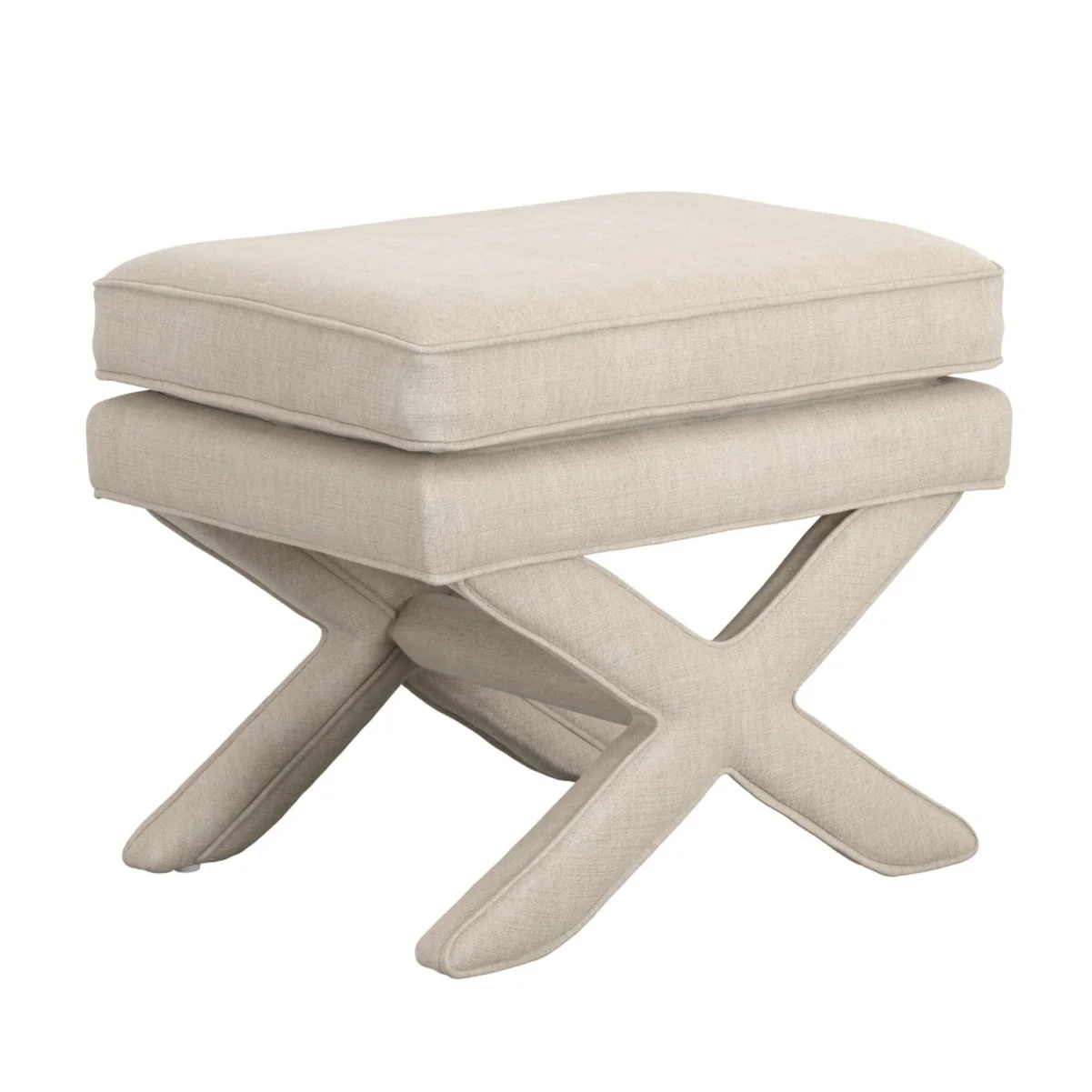 HO+ME Rhode Stool In Stone Linen - Image 2