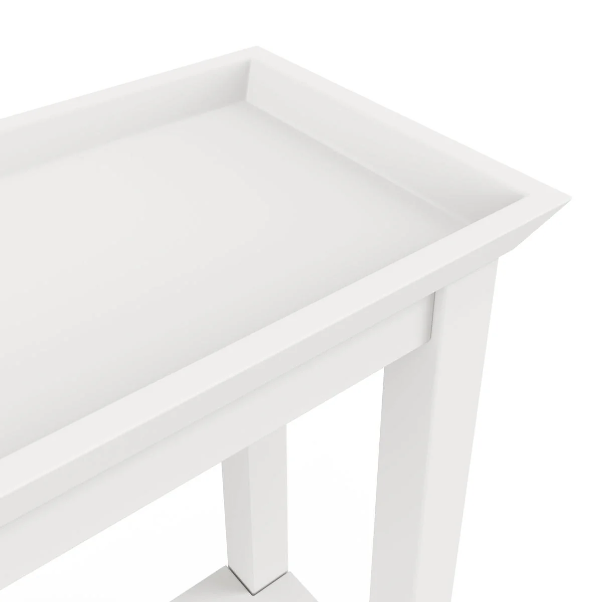 HO+ME Cote Side Table In White - Image 3