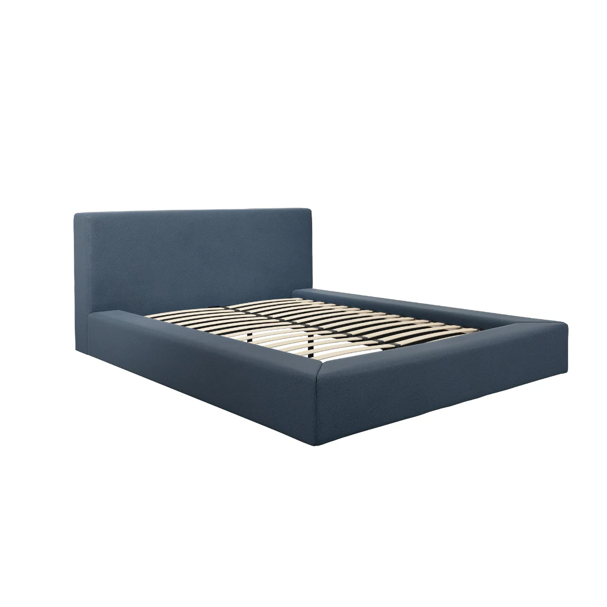 HO+ME Soho Double Bed In Ink Blue - Image 2