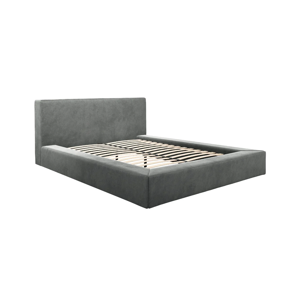 HO+ME Soho King Size Bed In Dapple Grey - Image 2