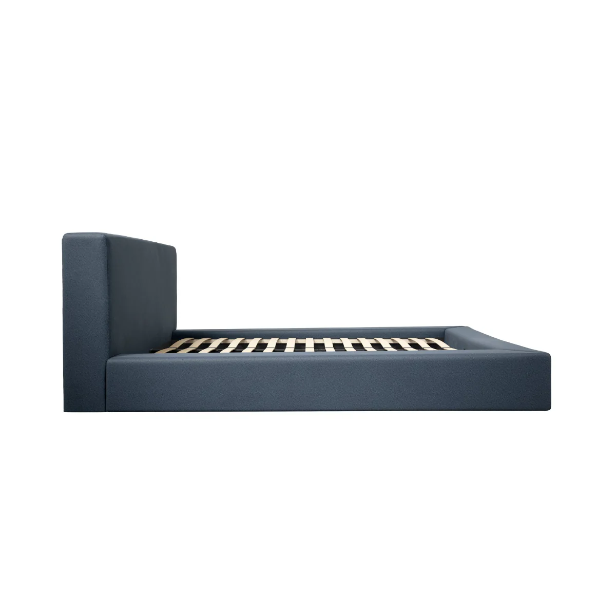 HO+ME Soho King Size Bed In Ink Blue - Image 3