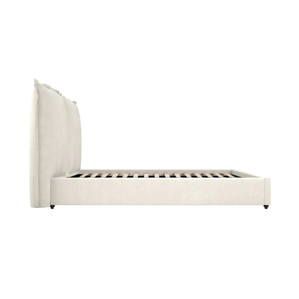 HO+ME Sunday Super King Size Bed In Ivory - Image 3