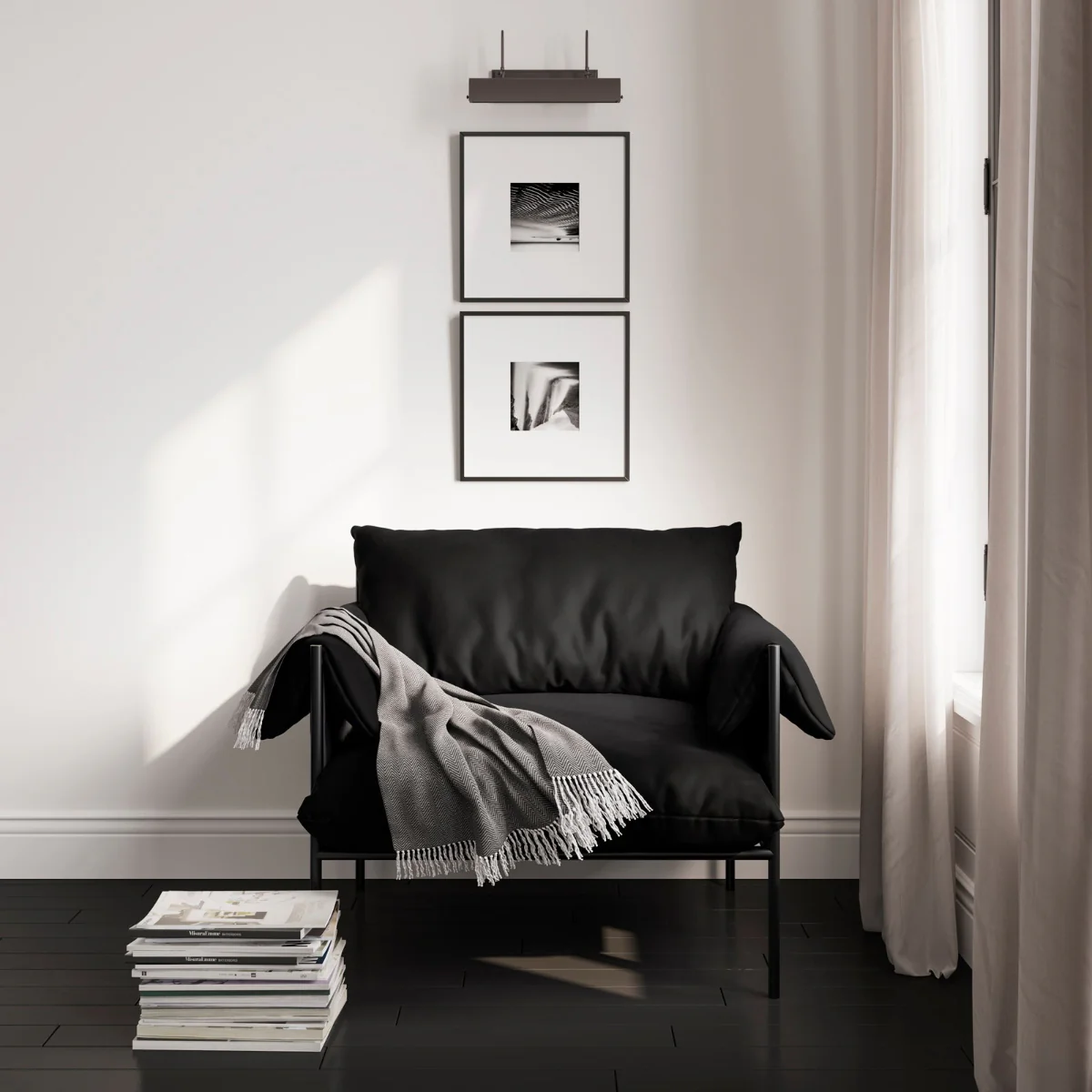 HO+ME Wardour Armchair In Onyx - Image 5