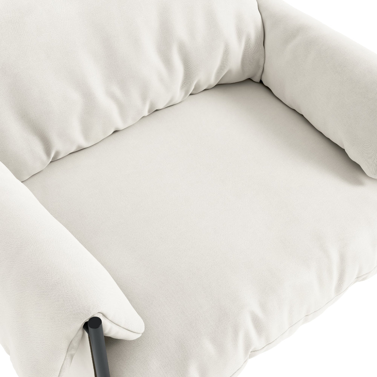 HO+ME Wardour Armchair In White - Image 4