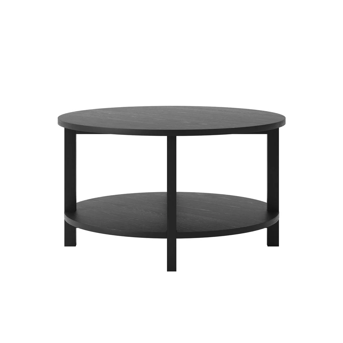 HO+ME Westfield Round Black Coffee Table - Image 3