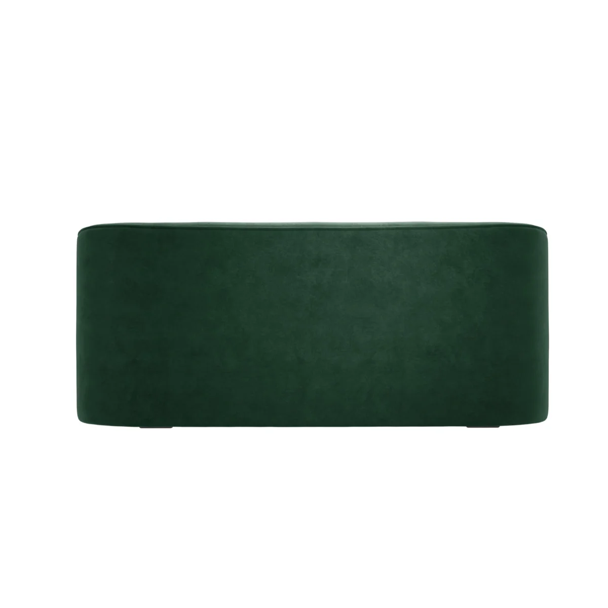 HO+ME Zuma Green Velvet Curved Sofa - Image 4
