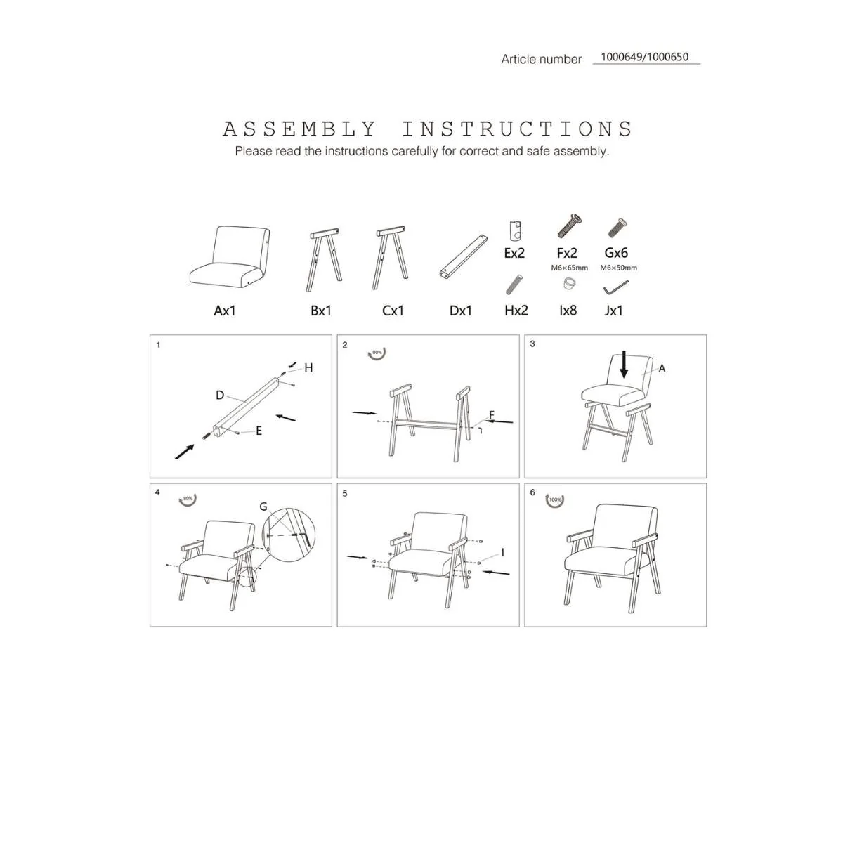 Housecraft Living Lounge Chair Panadero - Image 23