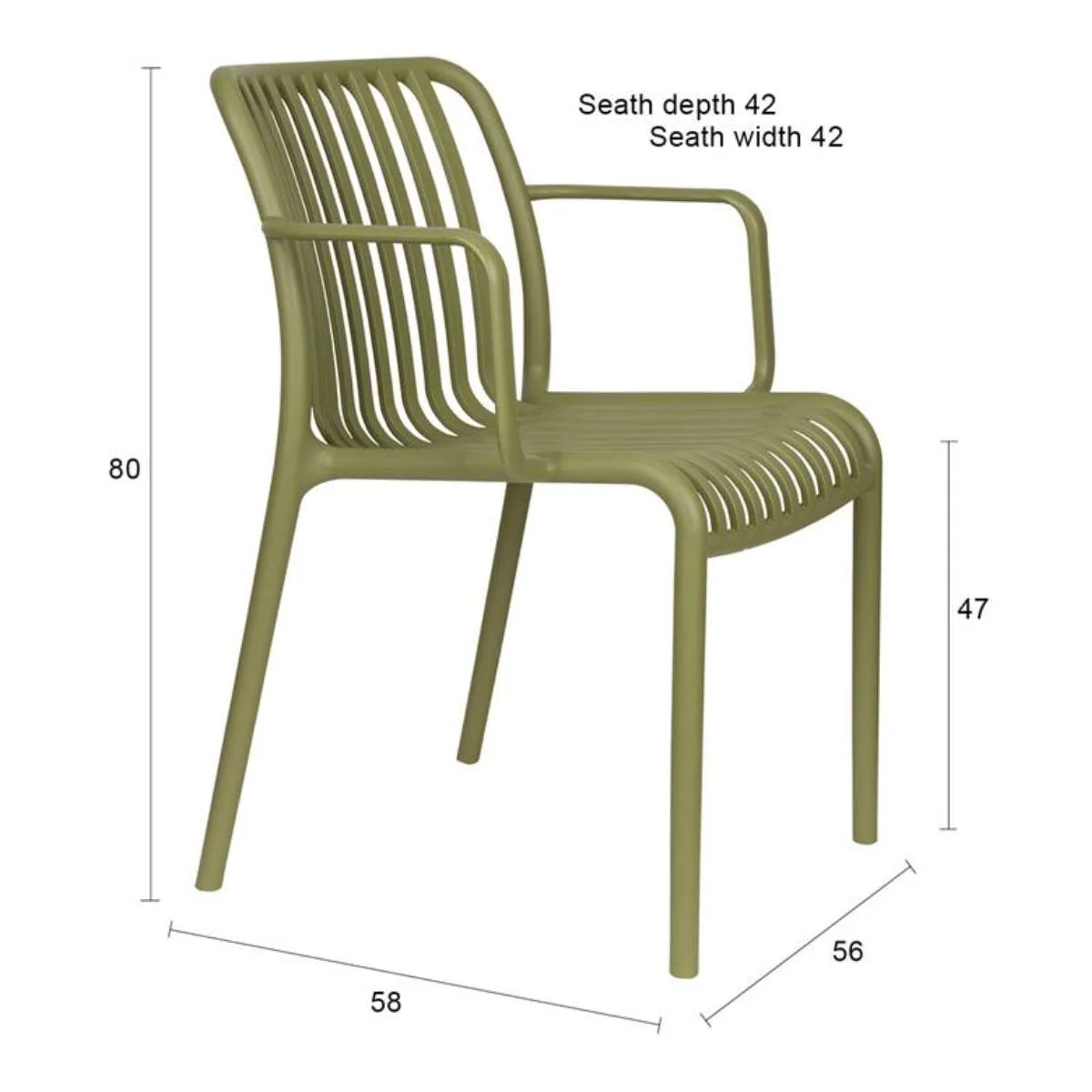 Housecraft Living Outdoor Armchair Mante - Image 13