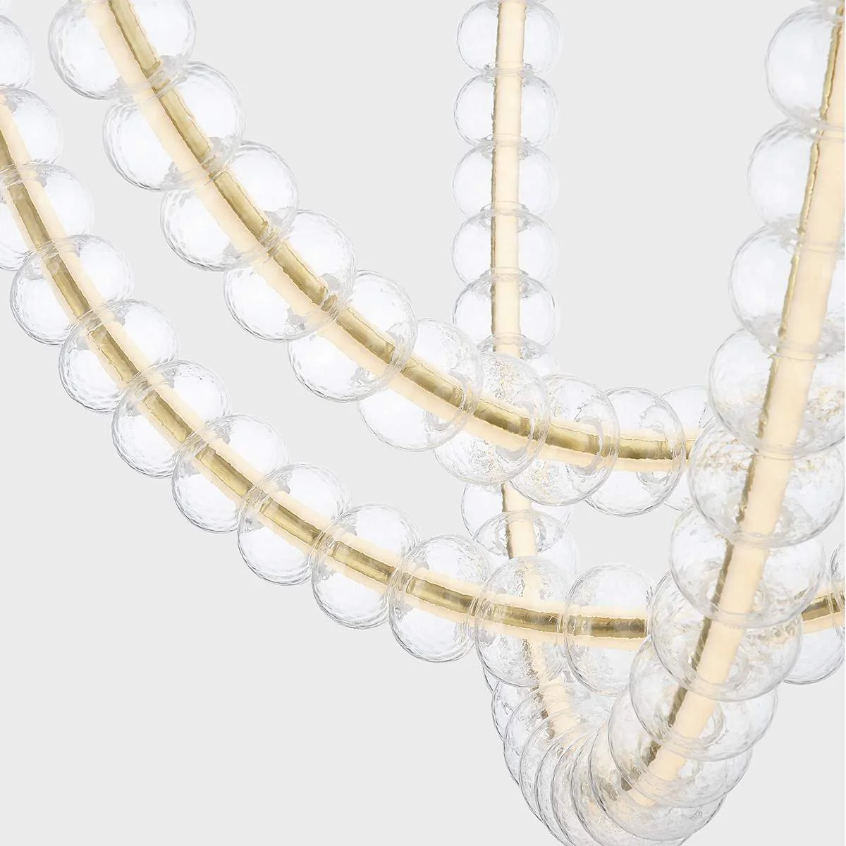 Hudson Valley Lighting Corbett 3 Light Chandelier - Celeste - Image 3