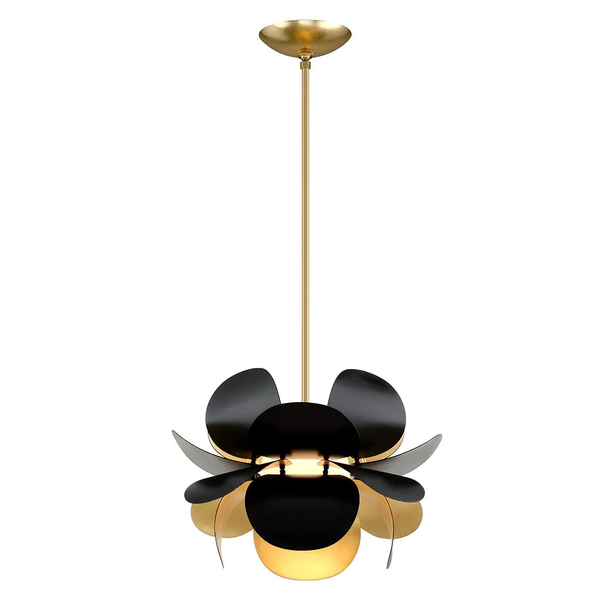 Hudson Valley Lighting Corbett Ginger 1Lt Pendant - Ginger - Image 4