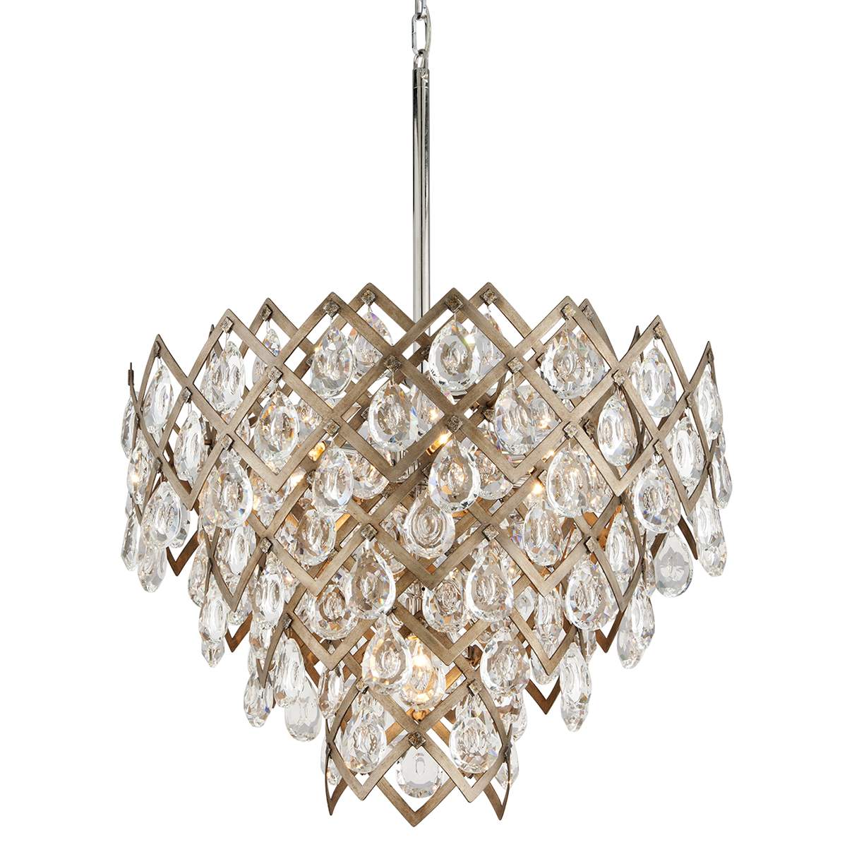 Hudson Valley Lighting Corbett Tiara 7Lt Pendant Dining - Tiara