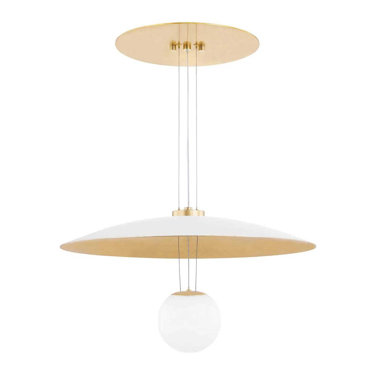 Hudson Valley Lighting Hudson 1 Light Small Pendant - Brim