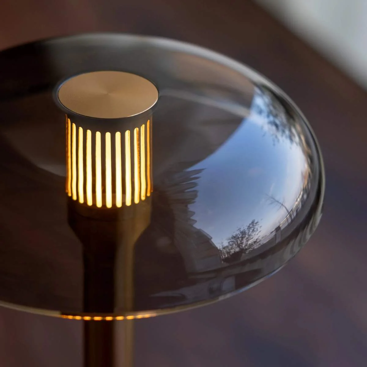 Humble Air Rechargeable Table Light - Bronze / Smoked - Image 2