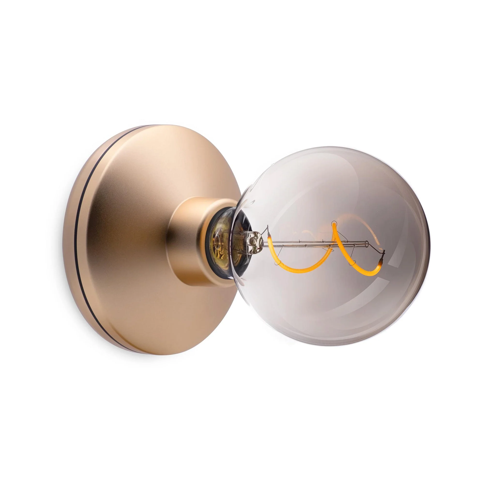 Humble Bee Rechargeable Wall Light - Smoked Gold