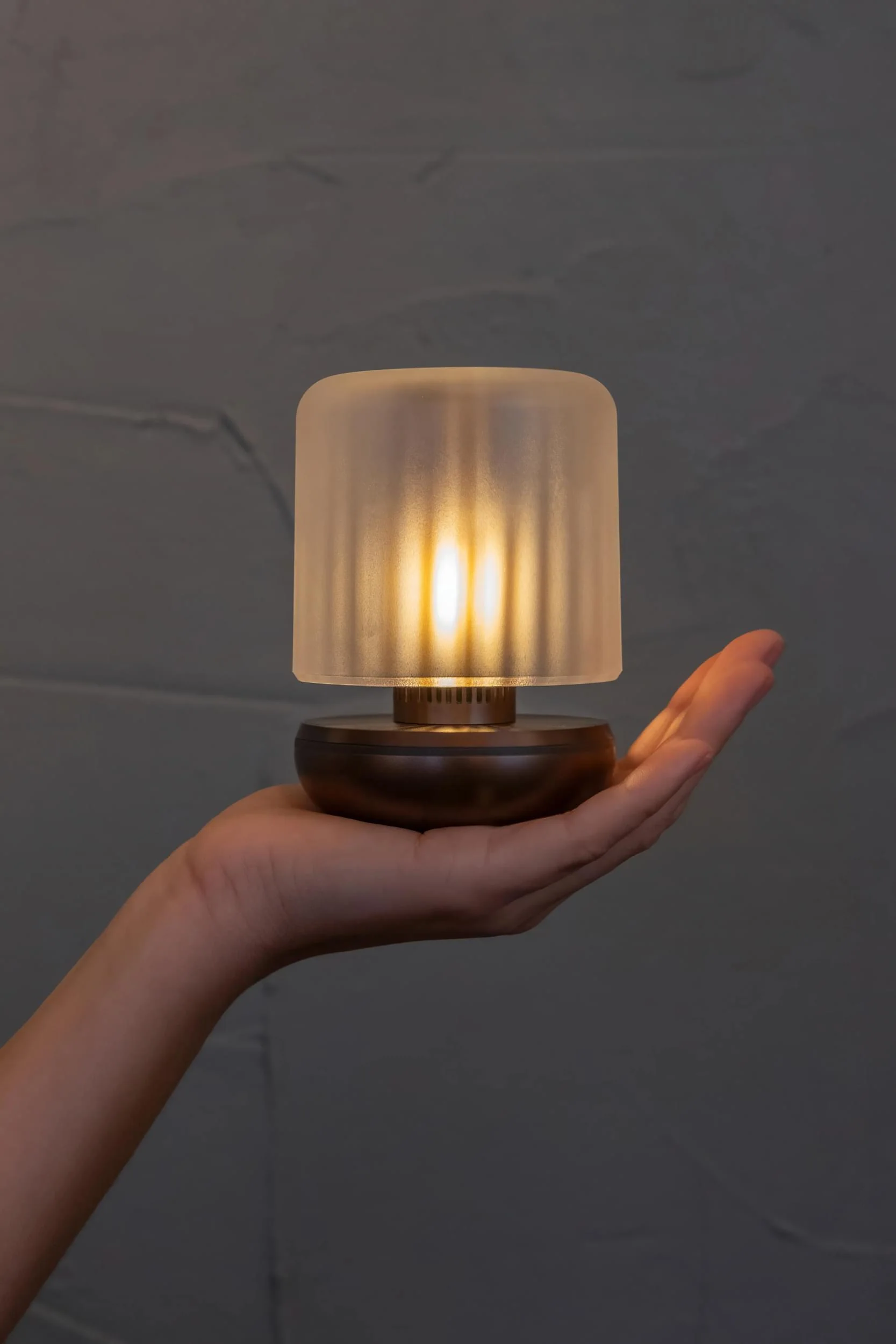 Humble Firefly Rechargeable Table Light Frosted/Bronze - Image 2