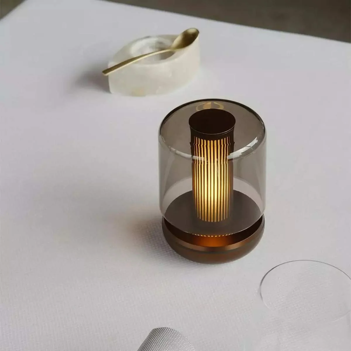 Humble Firefly Rechargeable Table Light Smoked/Bronze - Image 4