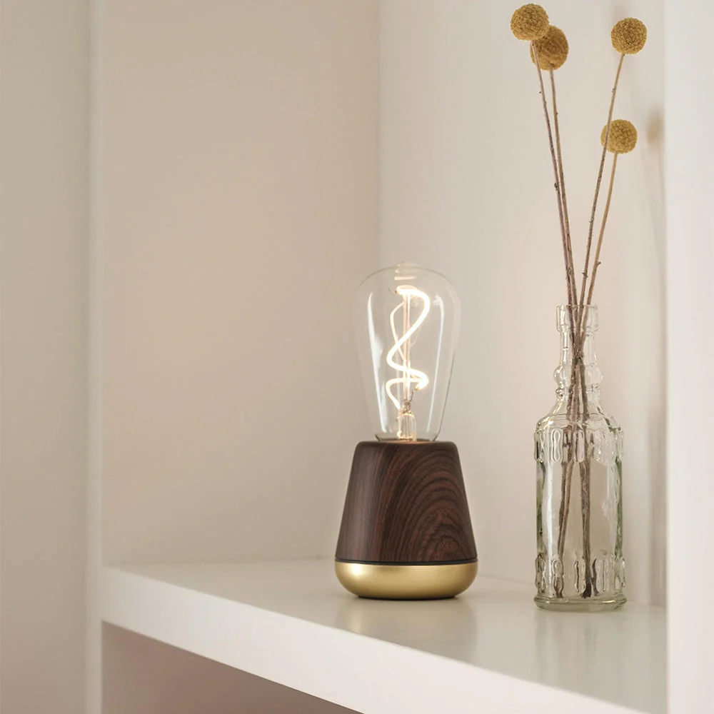 Humble One Rechargeable Table Light Walnut - Image 2