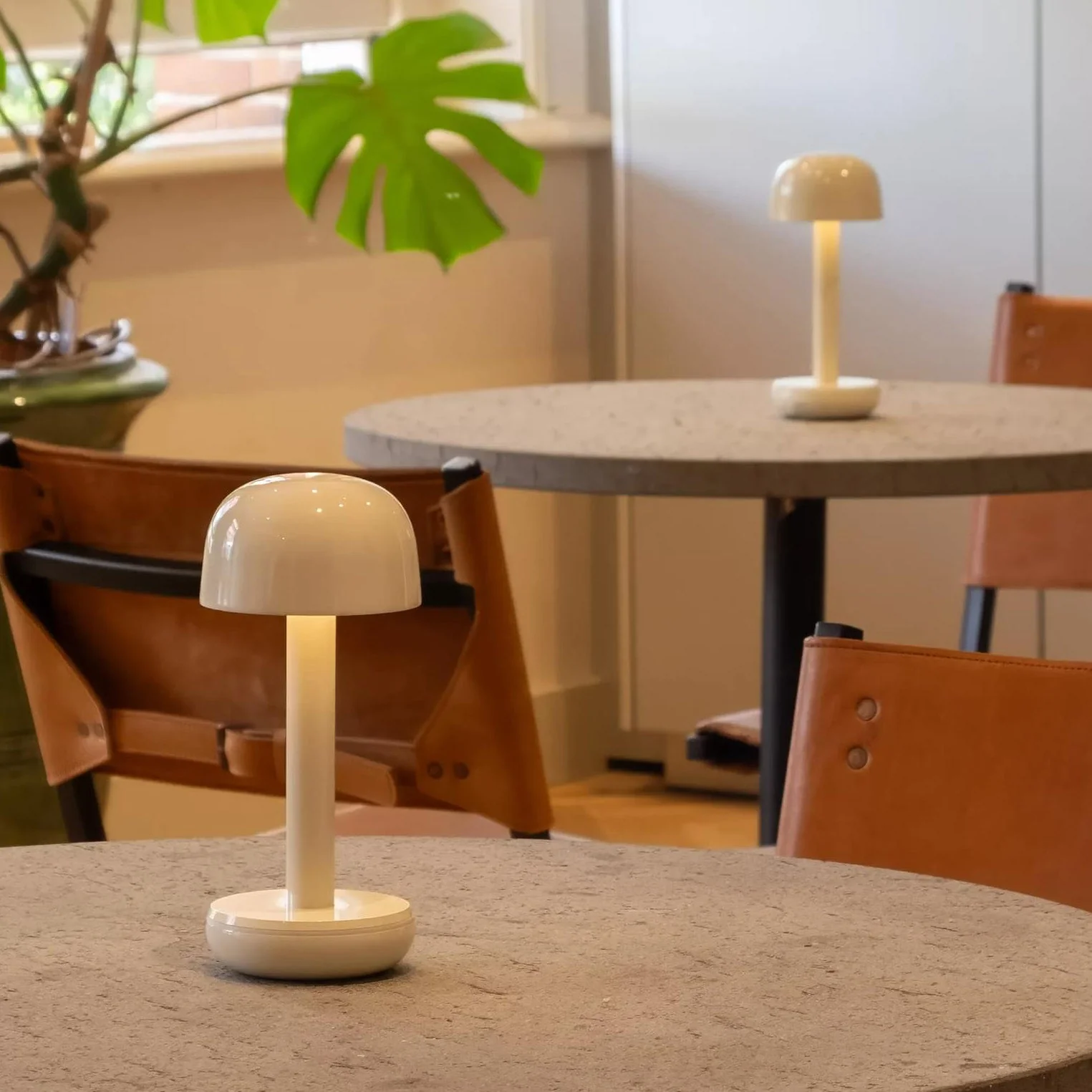 Humble Two Rechargeable Table Lamp - Ivory - Image 3