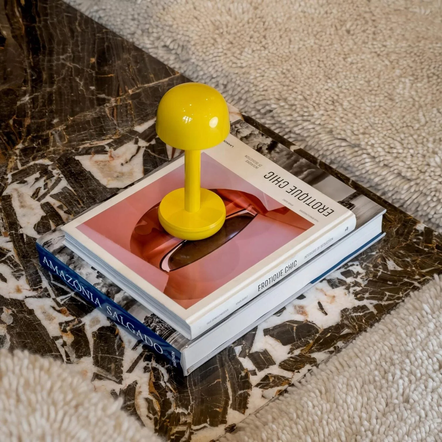 Humble Two Rechargeable Table Lamp - Yellow - Image 4