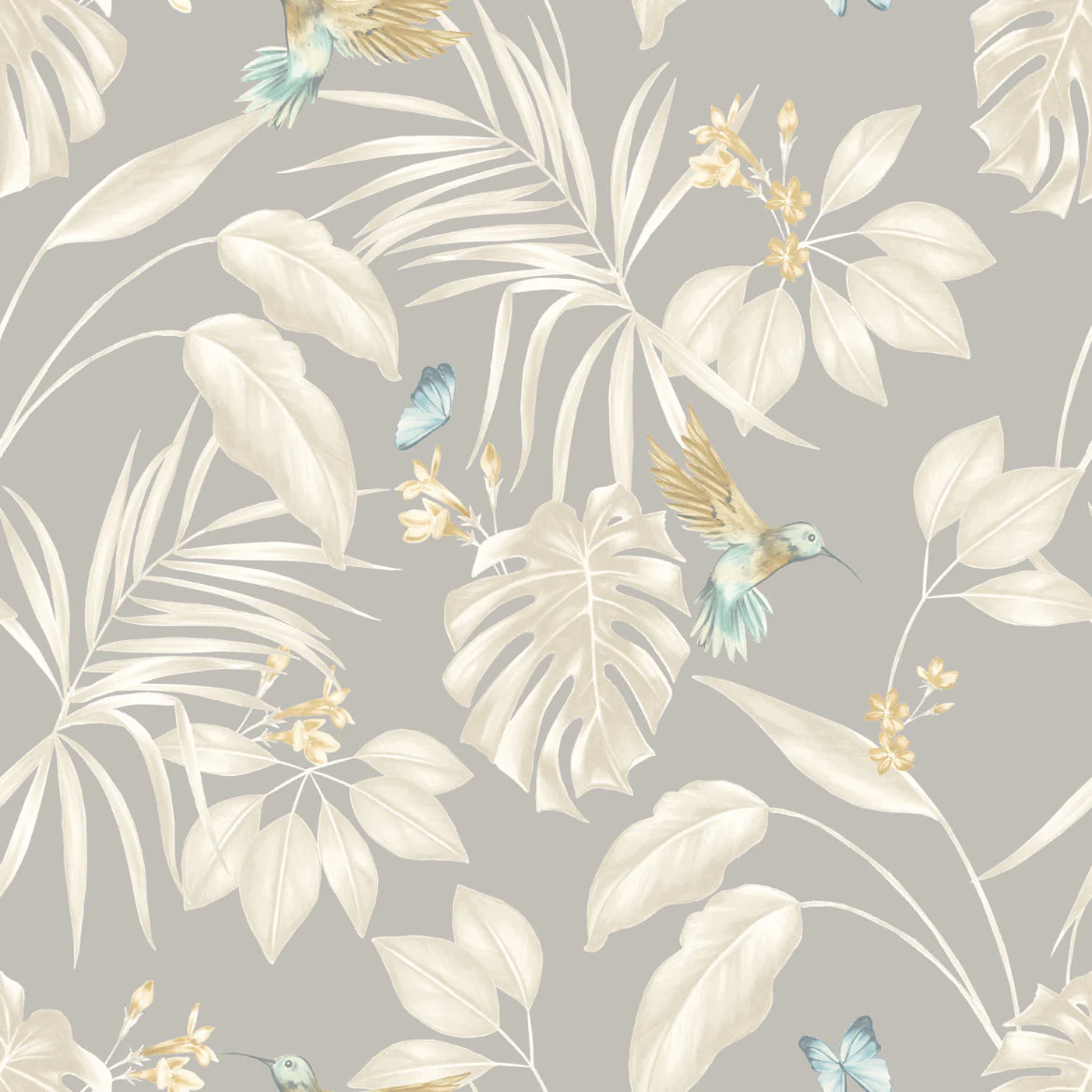 Ohpopsi Hummingbird Wallpaper - Flint - Image 2