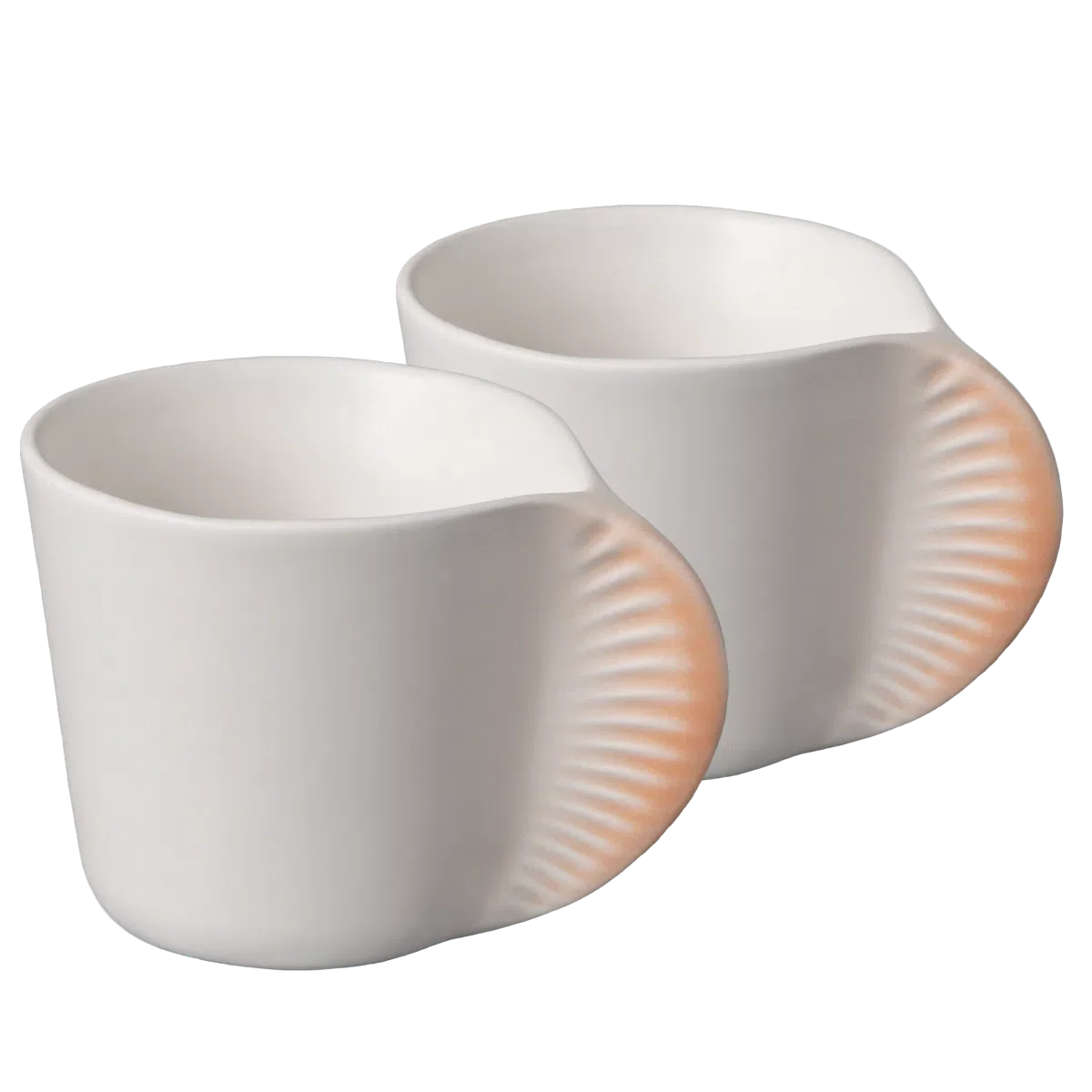 ibride Morphose Set of two Coffee Cups - Coral