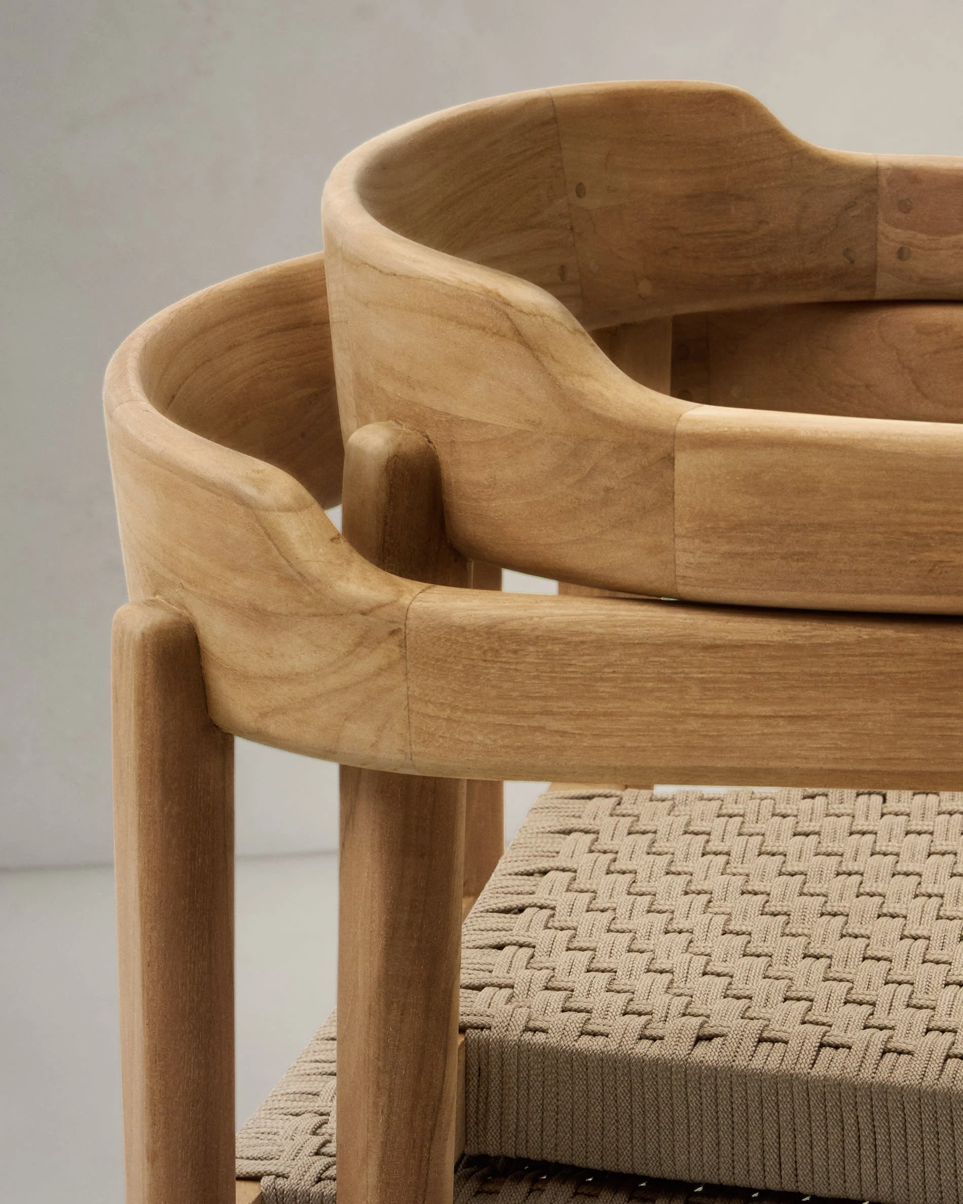 Kave Home Icaro Solid Teak Chair - Image 10
